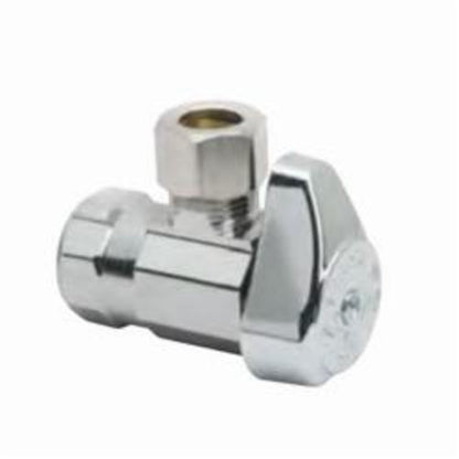 G2 - 1/2 x 3/8" C 1/4 Turn Angle Stop - FNPT x Compression