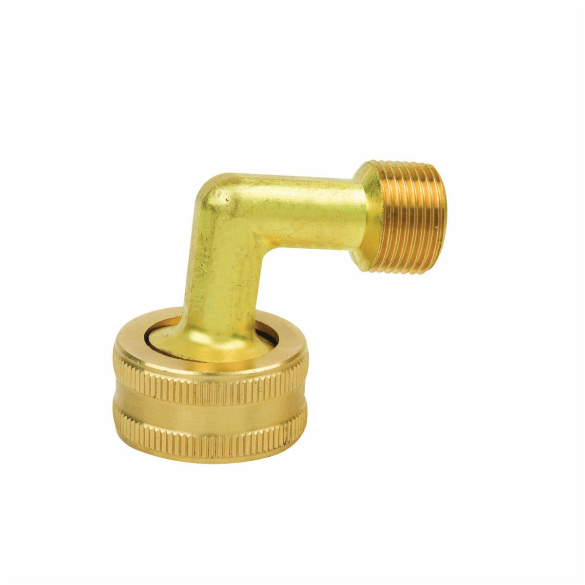 Hes - 3/4 x 3/8" 90° Elbow - Brass - Rough