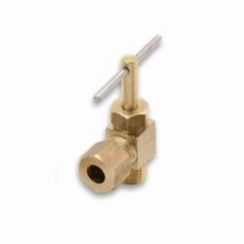 NV104 - 1/4 x 1/8" Angle Humidifier Valve - Brass
