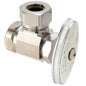 O3301 - 1/2 x 7/16 or 1/2" C Multi-Turn Angle Stop - Brass