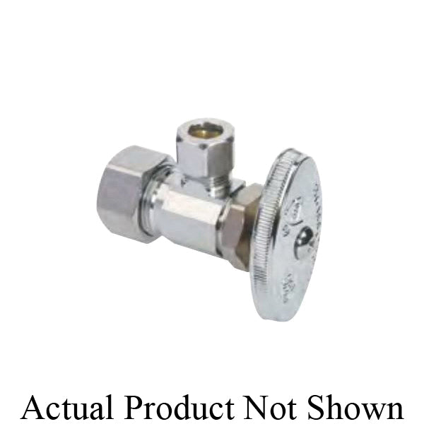 OCR19L1X - 5/8 x 3/8" Cb Multi-Turn Angle Stop - Brass