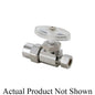 1/2 x 3/8" Multi-Turn Water Supply Stop - CPVC x Compression