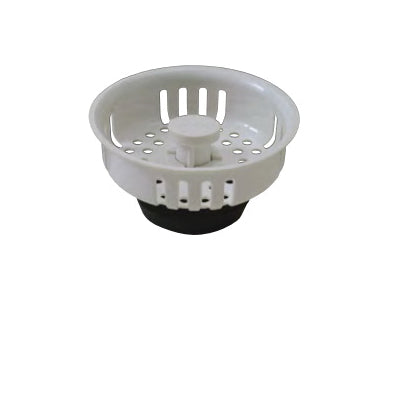 Basket Strainer with Rubber Stopper - SF3631
