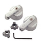 Universal Large Canopy Lever Handle - Zinc