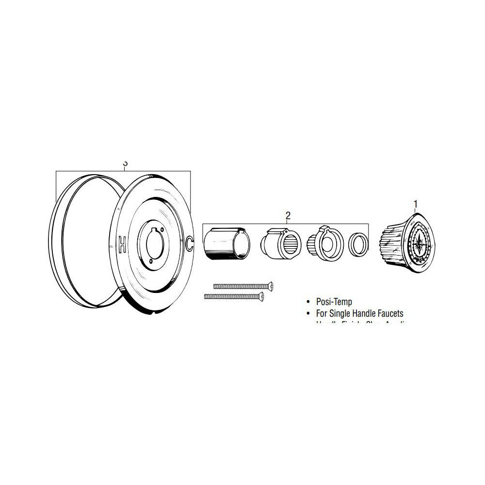 Posi-Temp - Trim Kit