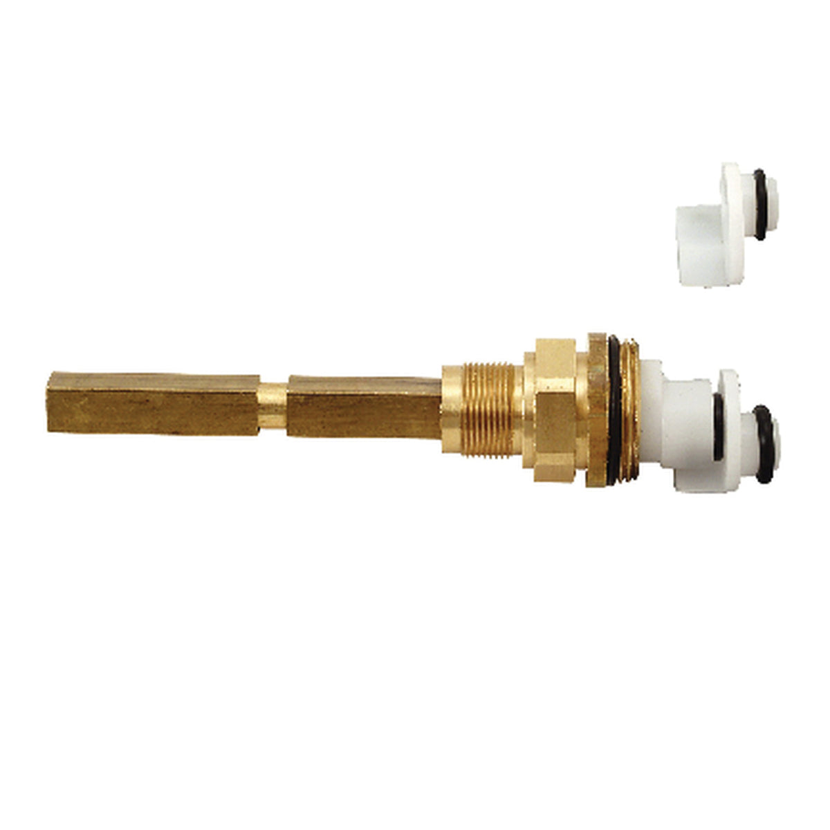 Washerless Stem - 4-5/8" L - Brass/Plastic