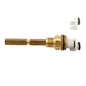 Washerless Stem - 4-5/8" L - Brass/Plastic