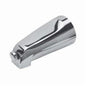 BrassCraft® Mixet® SWD0411 Diverter Tub Spout, 5-1/8 in L, Zinc, Polished Chrome, Import