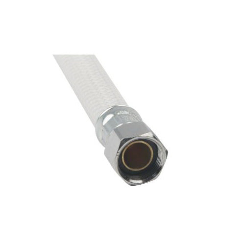 V1-Dl - 3/8 x 7/8" F Flexible Water Toilet Connector - Vinyl