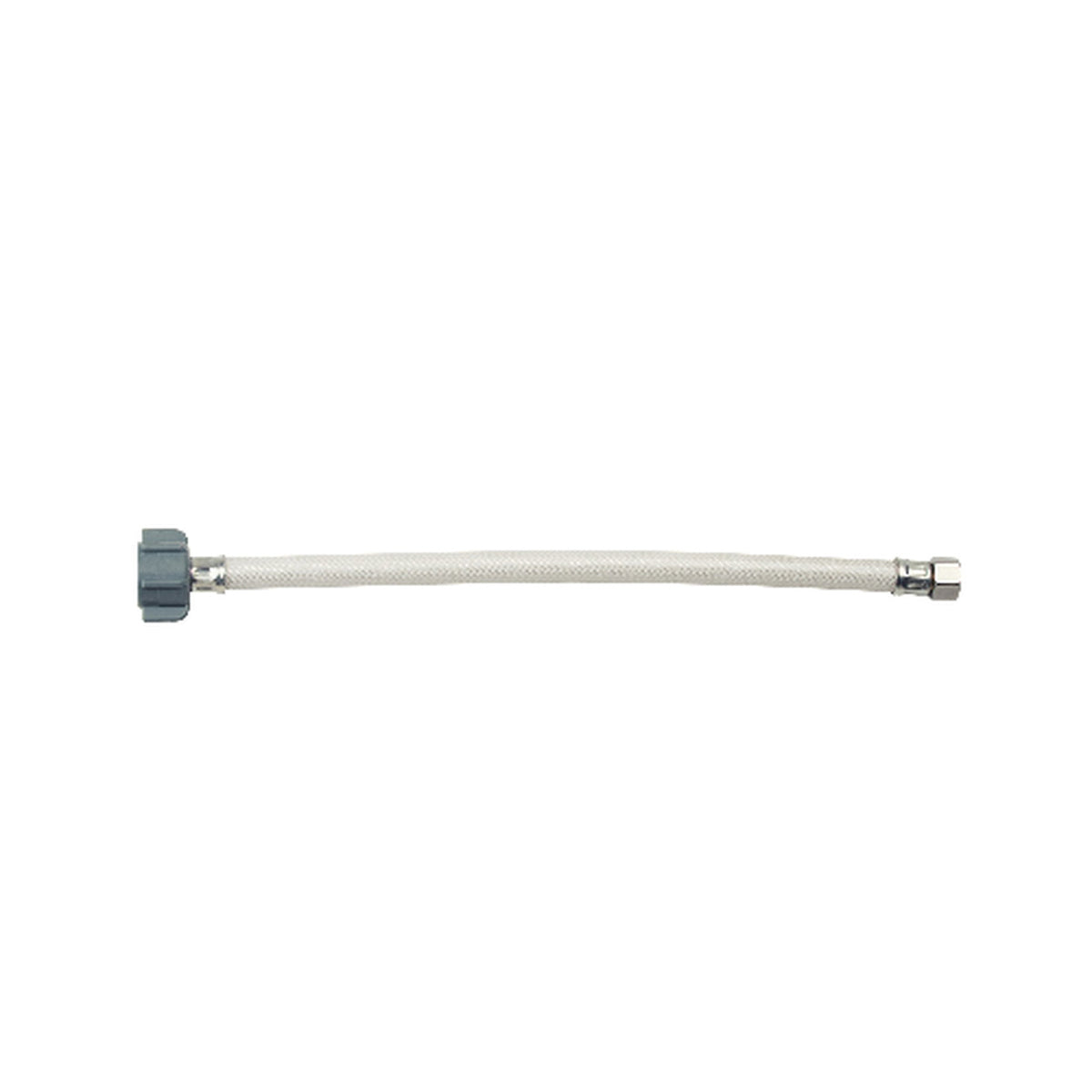 VF1-A - 3/8 x 1/2" Flexible Water Faucet Connector - Vinyl