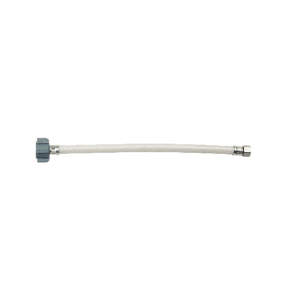 VF1-A - 3/8 x 1/2" Flexible Water Faucet Connector - Vinyl