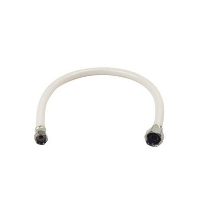 VF1-A - 3/8 x 1/2" Flexible Water Faucet Connector - Vinyl