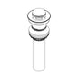 Model 3301 - 1-1/4" Push Pop-Up Style Bathroom Drain