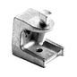 Bridgeport® 951 Single Screw Insulator Support Beam Clamp, 1/4-20 Rod, 125 lb Load, Malleable Iron, Electro-Plated Zinc