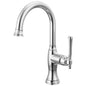 Brizo® 61058LF-PC Bar Kitchen Faucet, The Tulham™ Kitchen Collection by Brizo®, Chrome, 1 Handles, 1.8 gpm Flow Rate