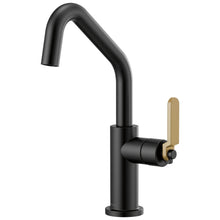 Brizo® 61064LF-BLGL Bar Faucet, Litze™, Matte Black/luxe Gold, 1 Handle, 1.8 gpm