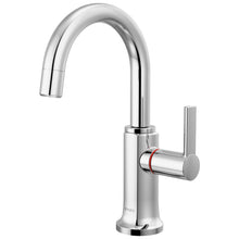 Brizo® 61306LF-H-PC-L Kintsu® Integrated Hot Faucet with Arc Spout, 1 gpm Flow Rate, 360 deg Swing Spout, Chrome, 1 Handles