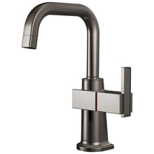 Brizo® 61323LF-H-BNX 61323LF Frank Lloyd Wright Hot Faucet, 1 gpm Flow Rate, Square Spout, Brilliance Black Onyx, 1 Handles