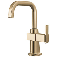 Brizo® 61323LF-H-GL 61323LF Frank Lloyd Wright Hot Faucet, 1 gpm Flow Rate, Square Spout, Luxe Gold, 1 Handles