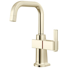 Brizo® 61323LF-H-PN 61323LF Frank Lloyd Wright Hot Faucet, 1 gpm Flow Rate, Square Spout, Polished Nickel, 1 Handles