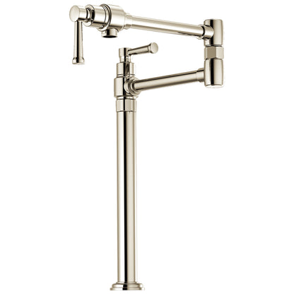 Artesso - Pot Filler Faucet - Polished Nickel - Deck Mount
