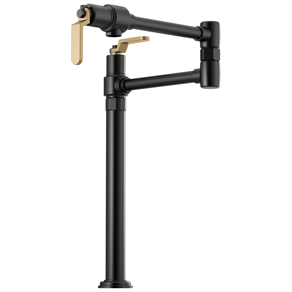 Brizo® 62744LF Litze® Pot Filler, Brizo® Litze® Pot Filler, 4 gpm Flow Rate, Swivel Spout, 2 Handles, Import