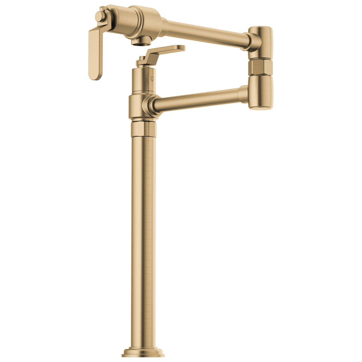 Brizo® 62744LF Litze® Pot Filler, Brizo® Litze® Pot Filler, 4 gpm Flow Rate, Swivel Spout, 2 Handles, Import