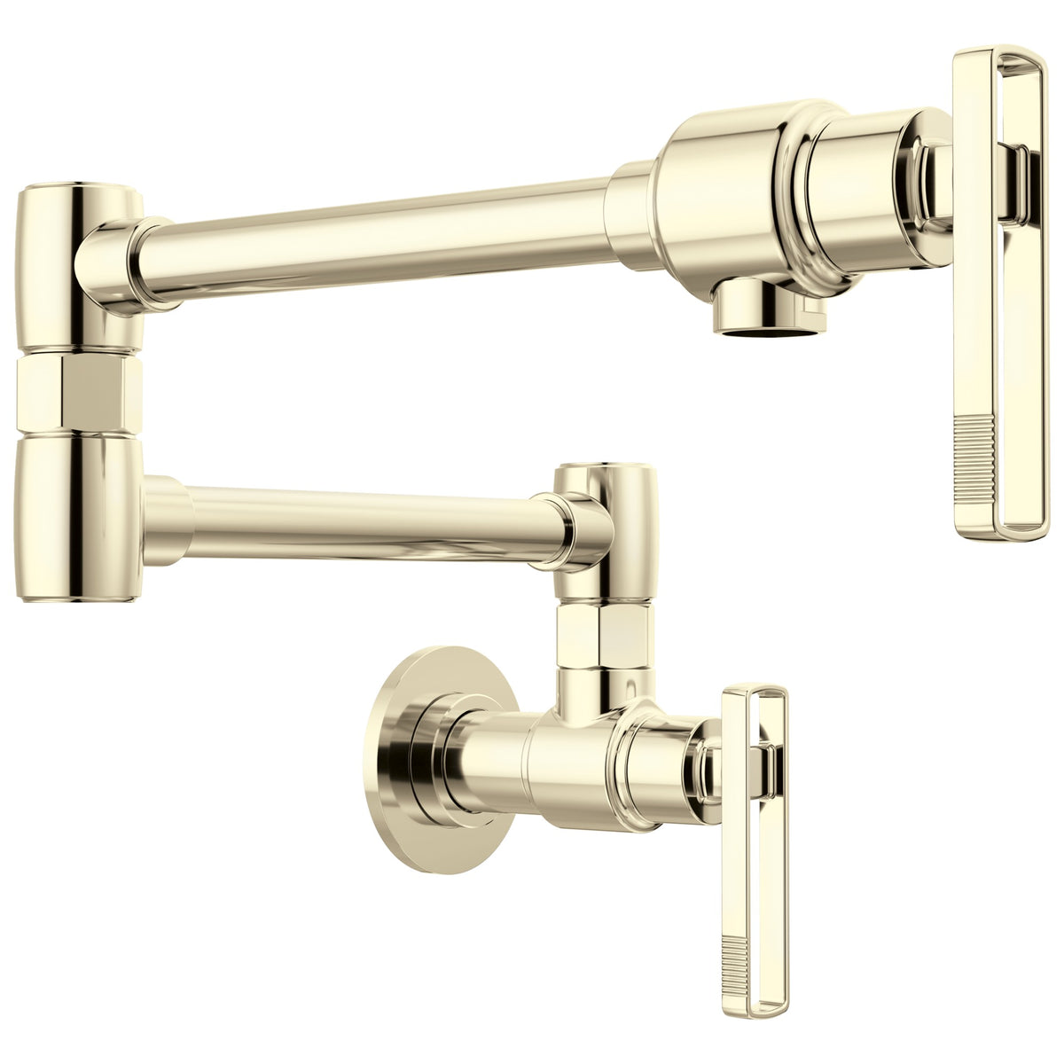 Kintsu - Pot Filler Kitchen Faucet - Brass - Wall Mount