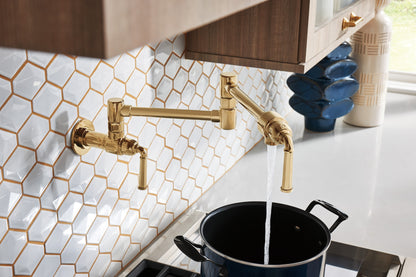 Rook - Pot Filler - Wall Mount - 4 GPM
