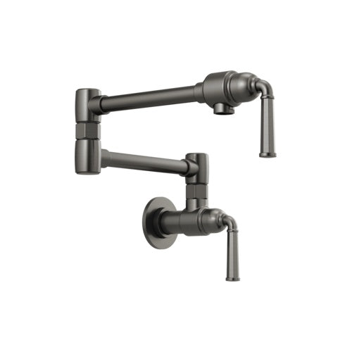 Brizo® Rook® Pot Filler, Commercial/Residential, 4 gpm Flow Rate, Swing Spout, 2 Handles, Import