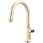 Kintsu - Pull-Down Kitchen Faucet - 9" - Deck Mount
