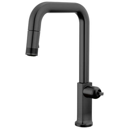 Kintsu - Handle Faucet with Square Spout - 63007LF-BLLHP