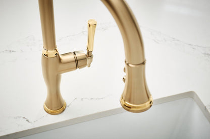 Pull-Down Kitchen Faucet - 63058LF-GLPG