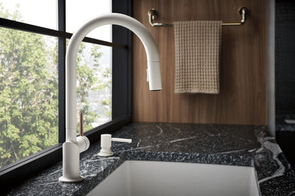 Odin - Pull-Down Kitchen Faucet - Deck Mount - 1 Handle