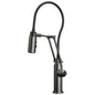 Brizo® 63221LF-SLLHP Odin® Dual-Jointed Kitchen Faucet, 1.8 gpm Flow Rate, Luxe Steel, 1 Handles, 1 Faucet Holes, Function: Kitchen