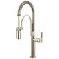 Brizo® 63343LF-PN Litze® Single Handle Semi-Professional Kitchen Faucet, 1.8 gpm Flow Rate, Polished Nickel, 1 Handles, 1 Faucet Holes