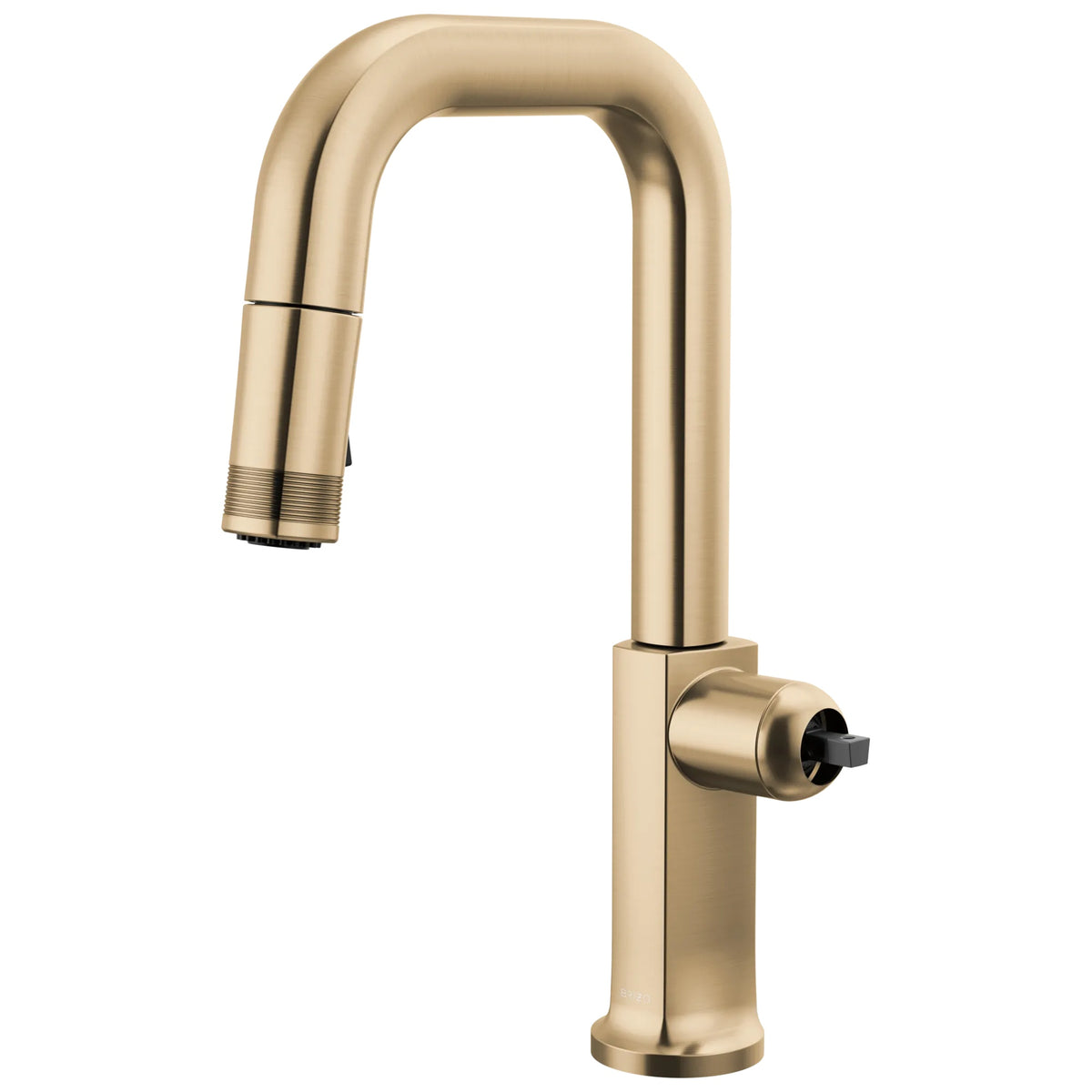 Kintsu - Pull-Down Faucet with Square Spout - Luxe Gold