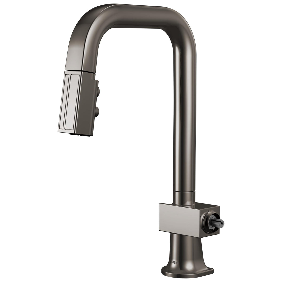 Brizo® 63923LF-BNXLHP 63923LF Pull-Out Faucet, Frank Lloyd Wright, Brilliance Black Onyx, 1 Handle, 1.8 gpm