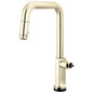 Kintsu - Pull-Down Kitchen Faucet - 10-1/2" - Deck Mount