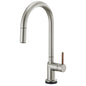 Odin - Pull-Down Kitchen Faucet - 17-1/16" H - Deck Mount