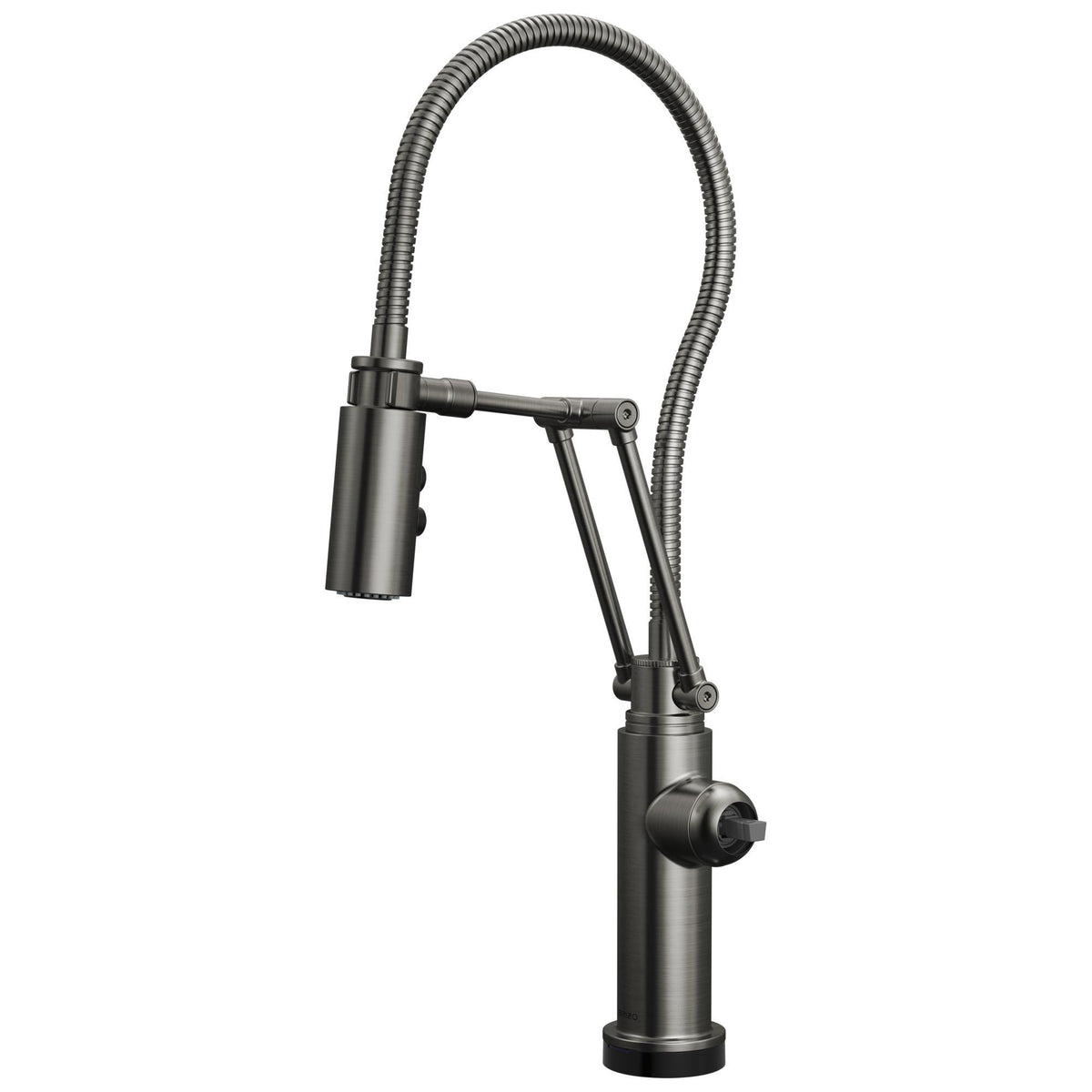 Brizo® 64121LF-SLLHP Odin® Dual-Jointed Kitchen Faucet, 1.8 gpm Flow Rate, Luxe Steel, 1 Handles, 1 Faucet Holes, Function: Kitchen