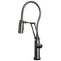 Brizo® 64121LF-SLLHP Odin® Dual-Jointed Kitchen Faucet, 1.8 gpm Flow Rate, Luxe Steel, 1 Handles, 1 Faucet Holes, Function: Kitchen