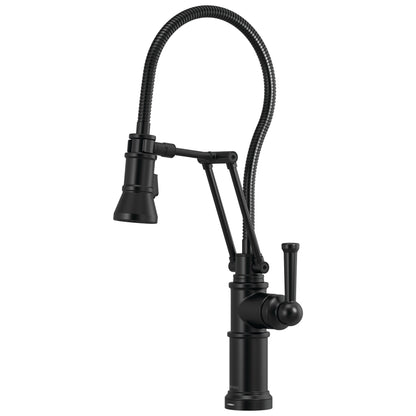Artesso - Articulating Kitchen Faucet with Finished Hose