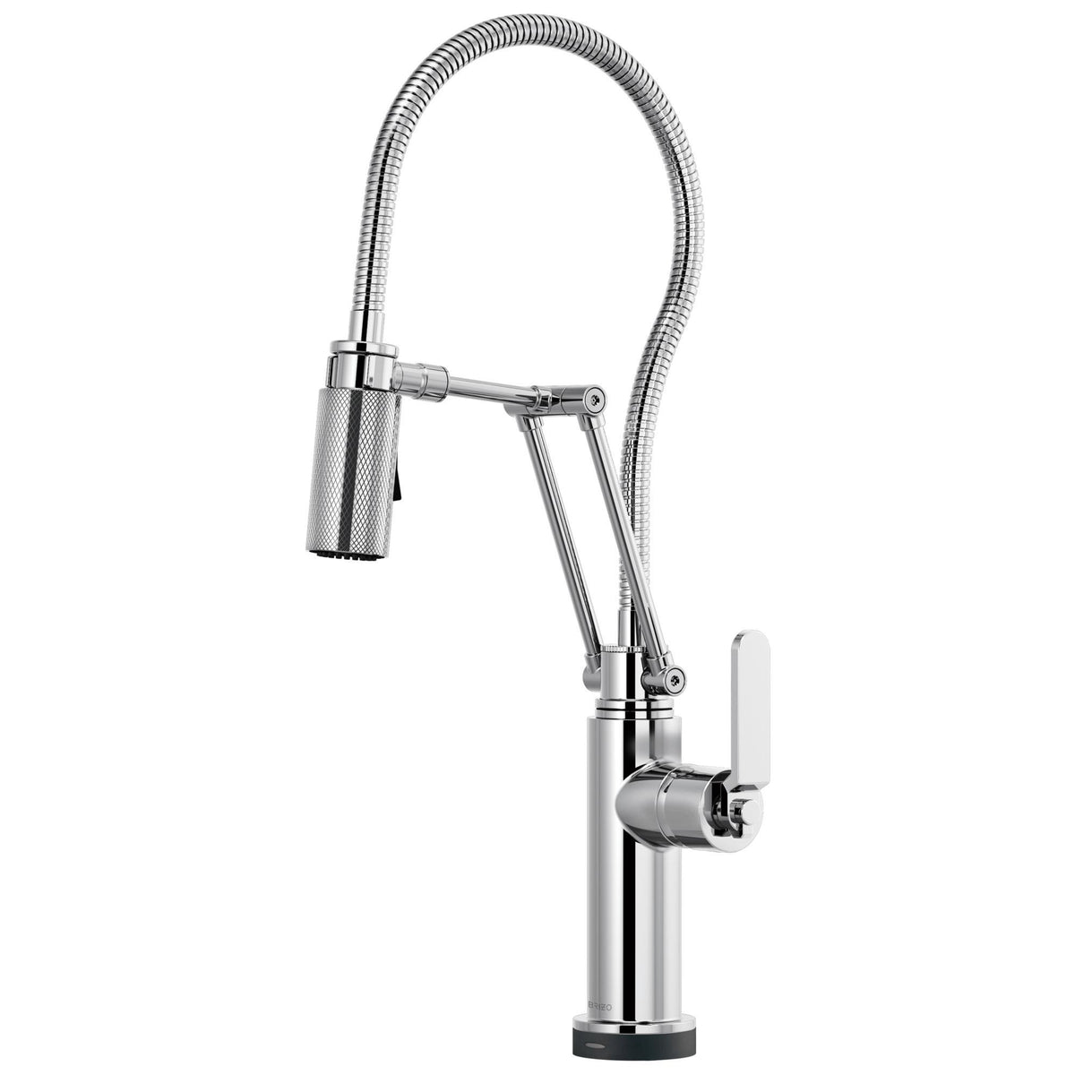 Brizo® 64144LF Litze® Articulating Kitchen Faucet With Finished Hose, Brizo® Litze® Articulating Kitchen Faucet With Finished Hose, 1.8 gpm Flow Rate, 1 Handle, 1 Faucet Hole, Function: Traditional, Domestic, Commercial
