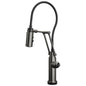 Brizo® 64221LF-SLLHP Odin® Dual-Jointed Kitchen Faucet, 1.8 gpm Flow Rate, Luxe Steel, 1 Handles, 1 Faucet Holes, Function: Kitchen