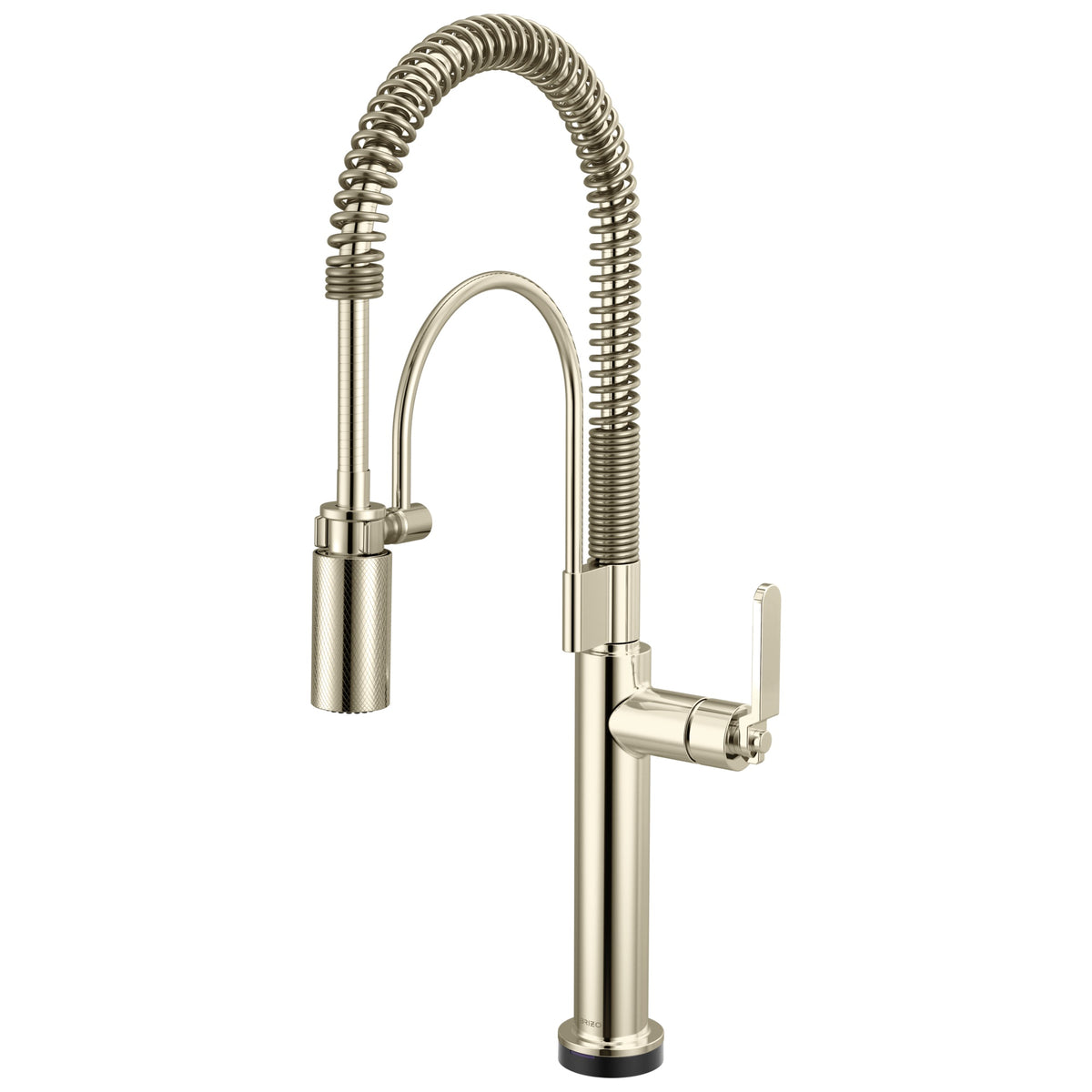 Brizo® 64344LF-PN Litze® Single Handle Semi-Professional Kitchen Faucet, 1.8 gpm Flow Rate, Polished Nickel, 1 Handles, 1 Faucet Holes