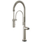 Brizo® 64375LF-SSLHP Odin® Semi-Professional Kitchen Faucet, 1.8 gpm Flow Rate, Stainless, 1 Faucet Holes, Import, Commercial