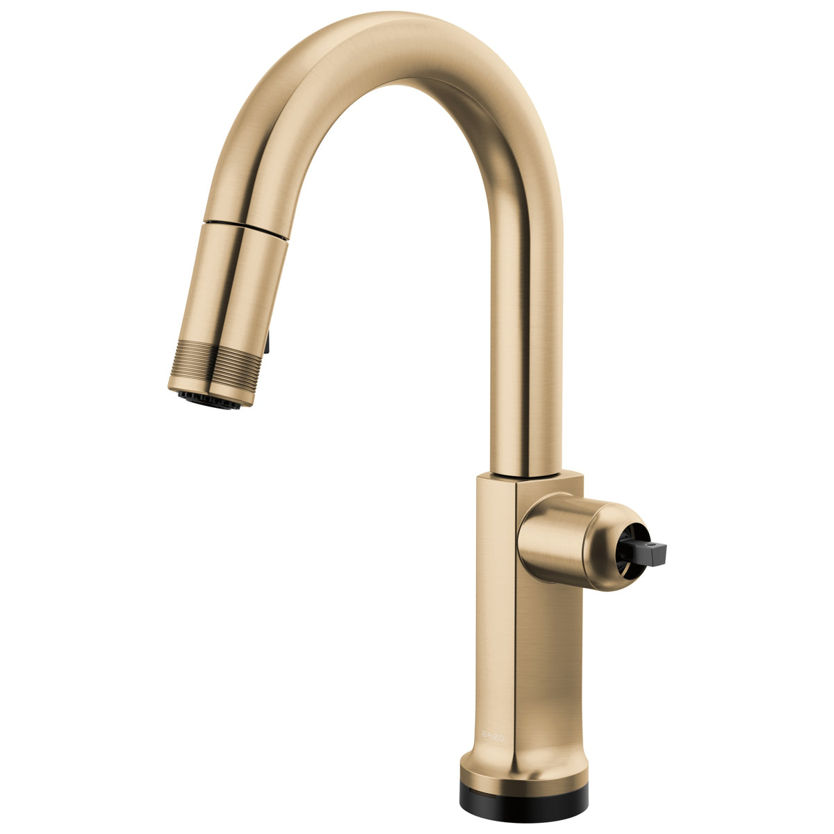 Kintsu - Pull-Down Faucet with Arc Spout - Luxe Gold - Brass