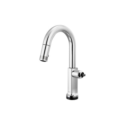 Kintsu - Pull-Down Faucet with Arc Spout - Chrome - 1.8 GPM