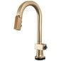 Frank Lloyd Wright - Pull-Down Faucet - Brass - Deck Mount